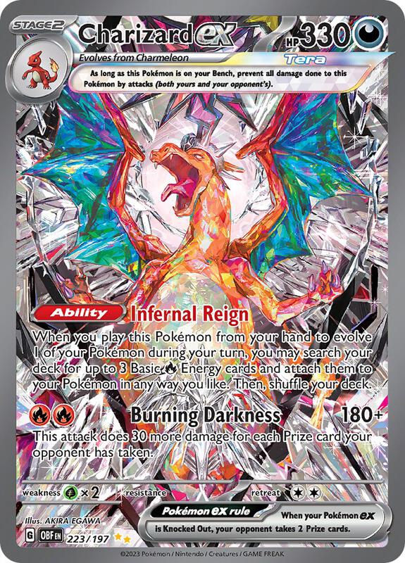 Charizard ex 223/197 - Obsidian Flames