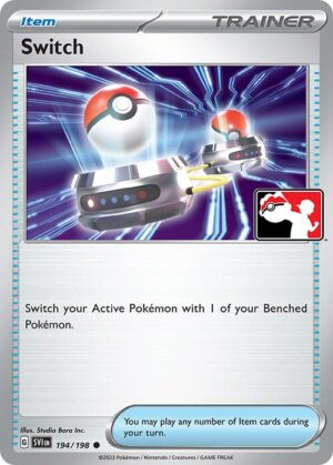 Karta Pokemon Switch 194/198 - Prize Pack Series Cards