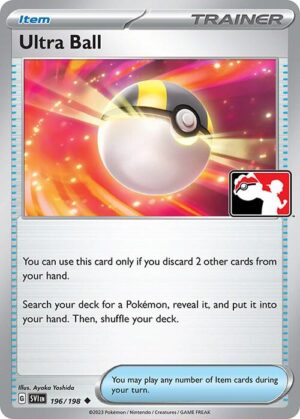 Karta Pokemon Ultra Ball 196/198 - Prize Pack Series Cards