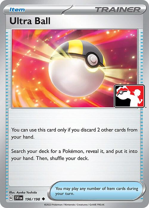 Karta Pokemon Ultra Ball 196/198 - Prize Pack Series Cards
