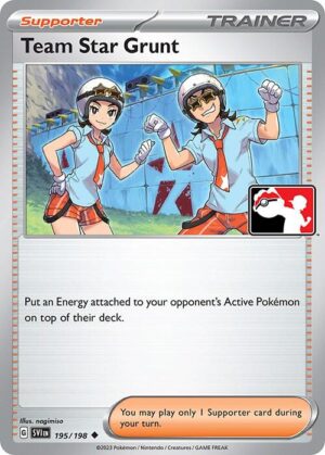 Team Star Grunt 195/198 - Scarlet & Violet