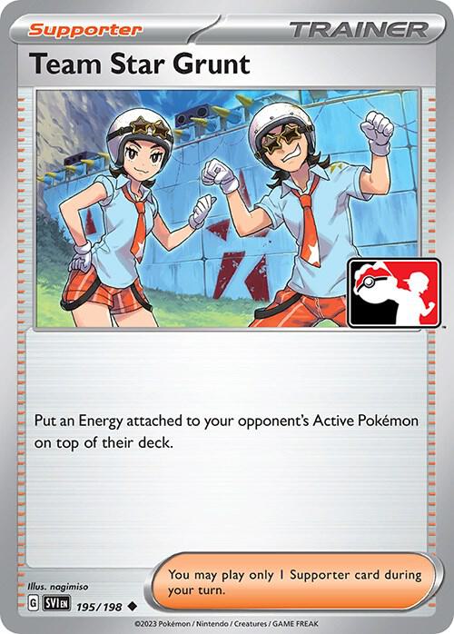 Team Star Grunt 195/198 - Scarlet & Violet