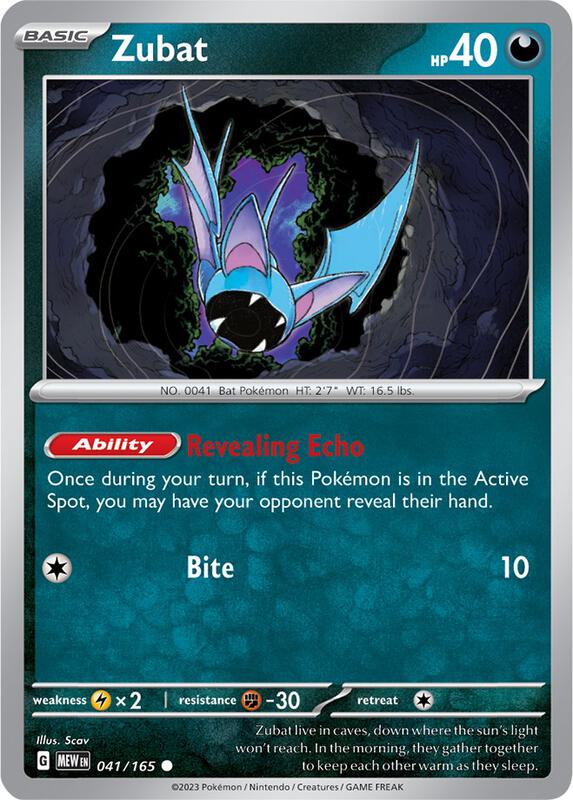 Zubat 041/165 - 151