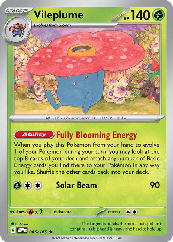 Vileplume 045/165 - Legends Awakened