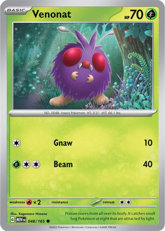 Venonat 048/165 - 151