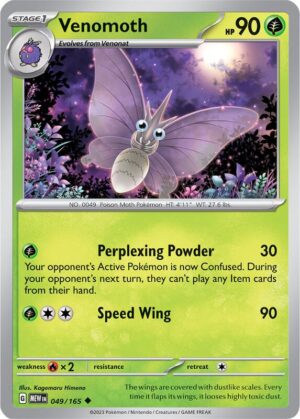 Venomoth 049/165 - FireRed & LeafGreen