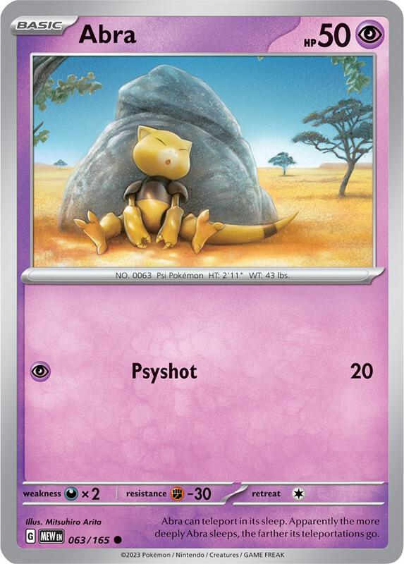 Abra 063/165 - 151