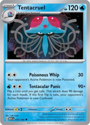 Tentacruel 073/165 - 151