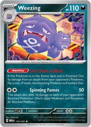Weezing 110/165 - 151