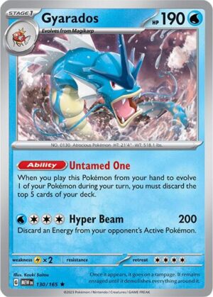 Gyarados 130/165 - 151