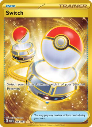 Karta Pokemon Switch 206/165 - SV: Scarlet & Violet 151