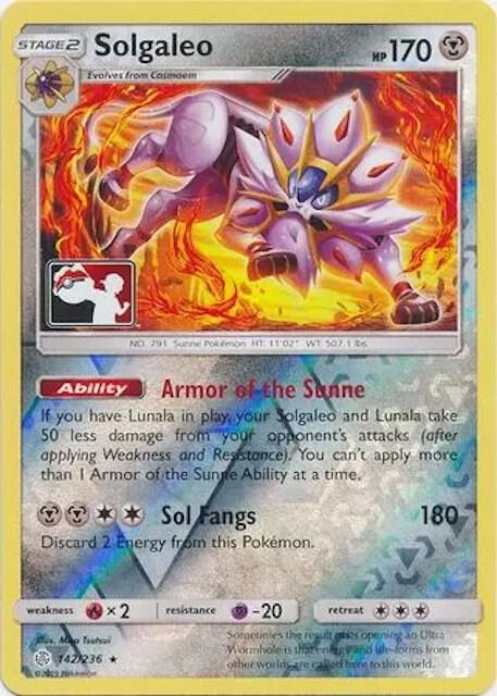 Solgaleo 142/236 - Cosmic Eclipse