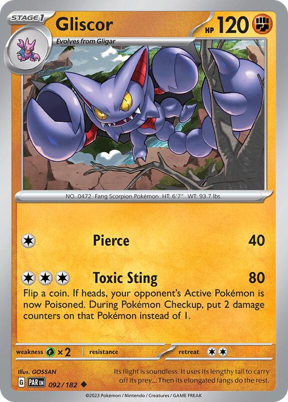 Gliscor 092/182 - Paradox Rift