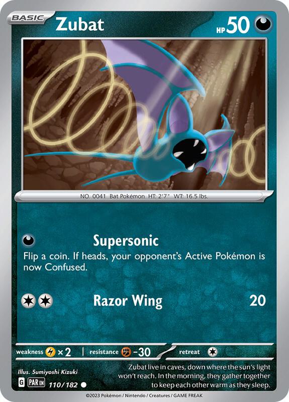 Zubat 110/182 - Paradox Rift
