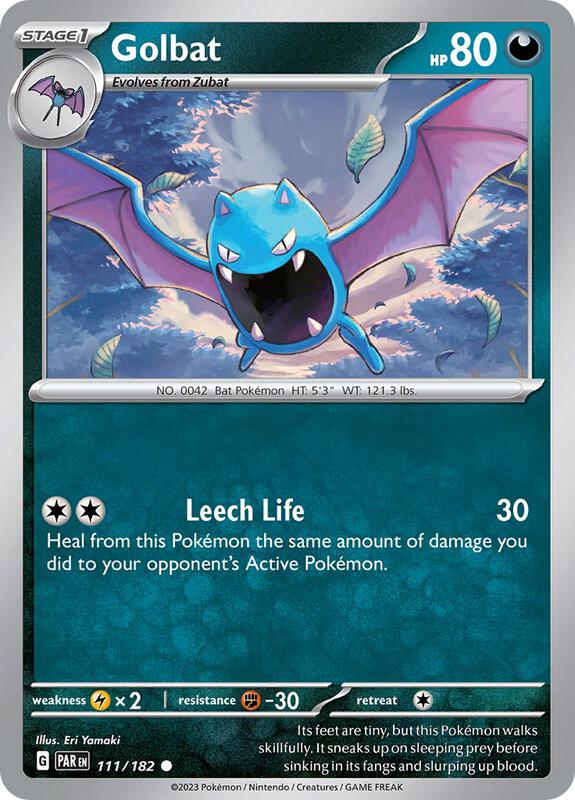 Golbat 111/182 - Paradox Rift