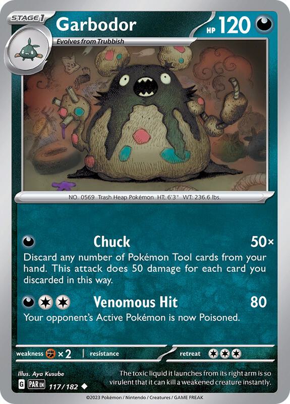 Garbodor 117/182 - Paradox Rift