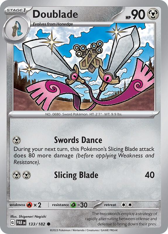Doublade 133/182 - Paradox Rift
