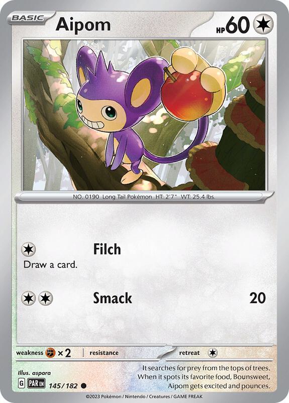 Aipom 145/182 - Paradox Rift