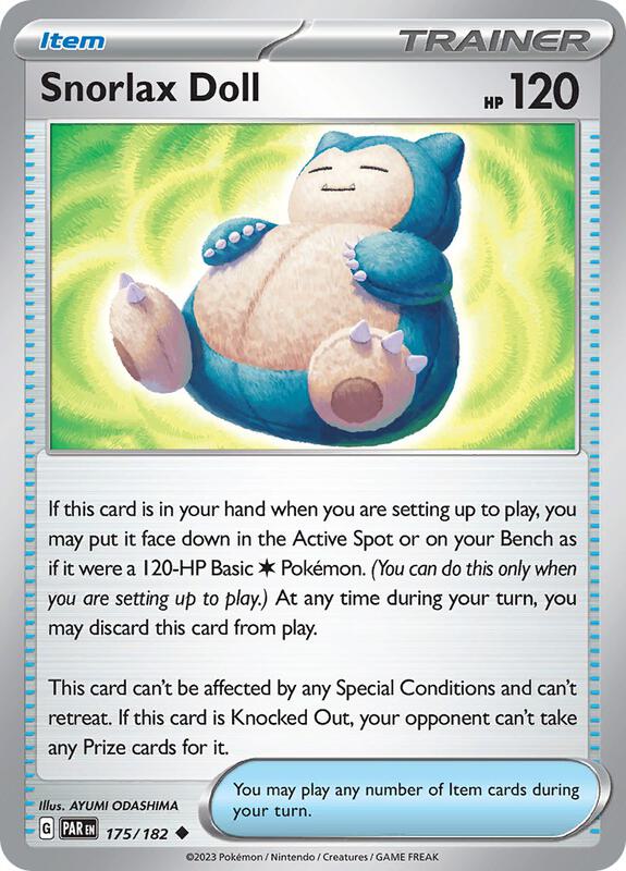 Snorlax Doll 175/182 - Paradox Rift