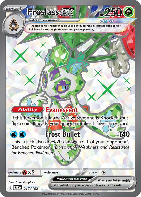Froslass ex 217/182 - Paradox Rift