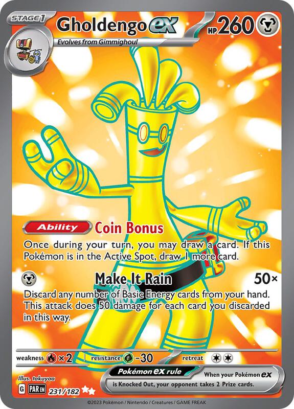 Gholdengo ex 231/182 - Paradox Rift