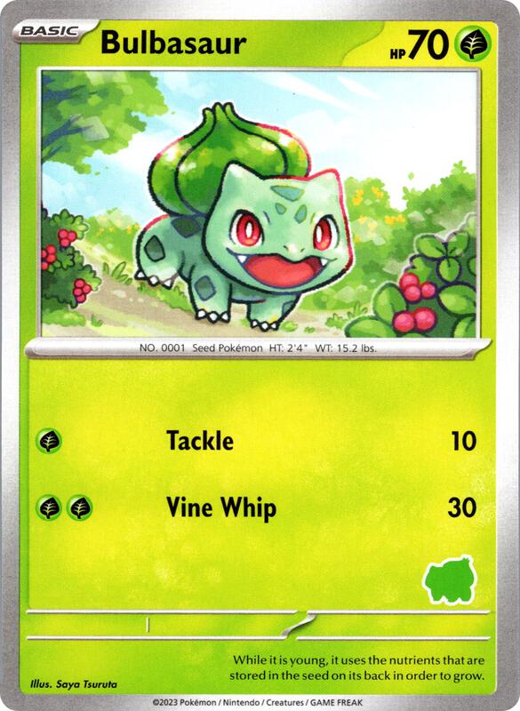 Karta Pokemon Bulbasaur - My First Battle