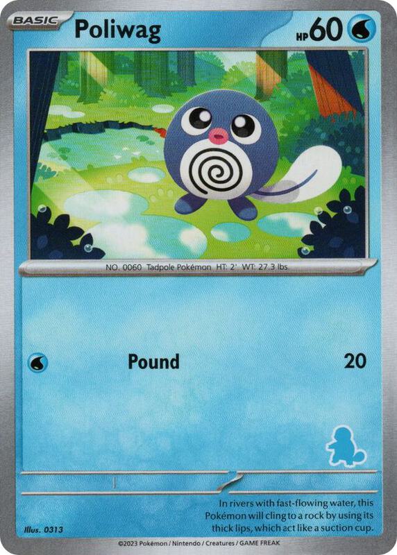 Karta Pokemon Poliwag - My First Battle
