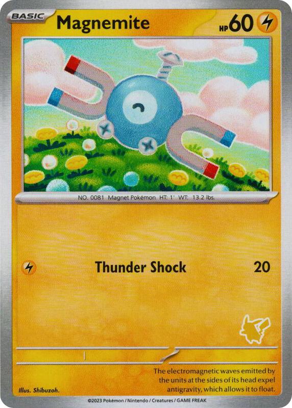Karta Pokemon Magnemite - My First Battle