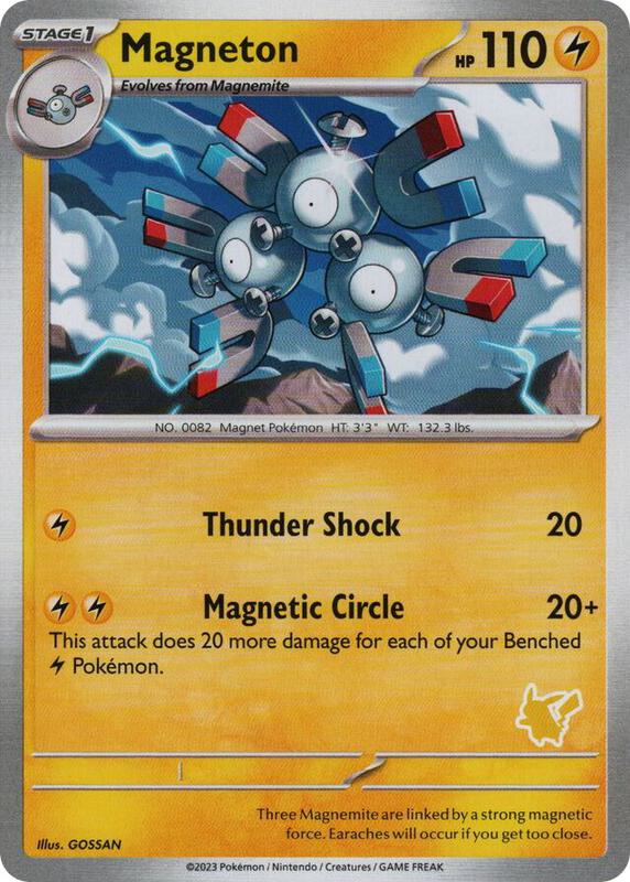 Karta Pokemon Magneton - My First Battle
