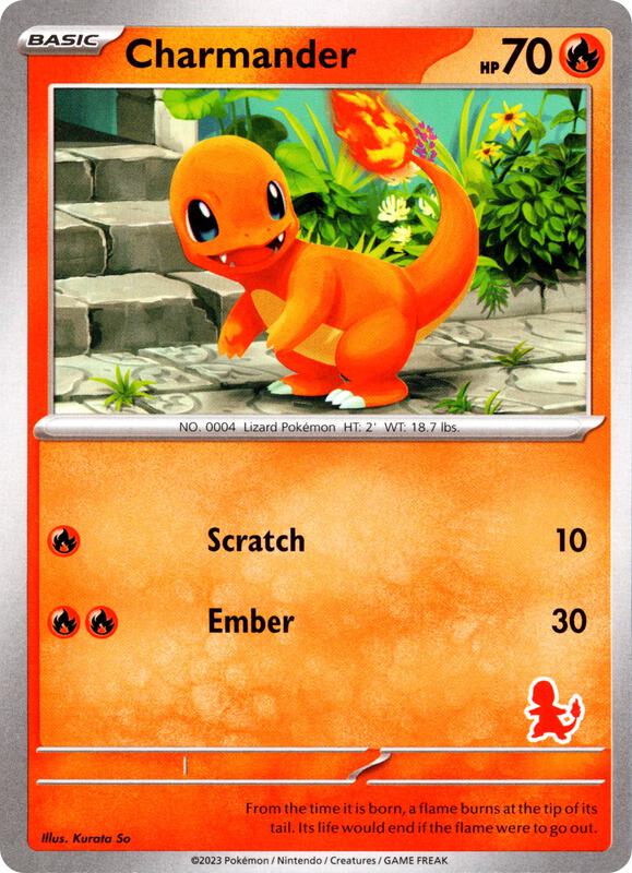 Karta Pokemon Charmander - My First Battle