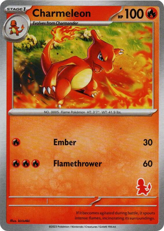 Karta Pokemon Charmeleon - My First Battle