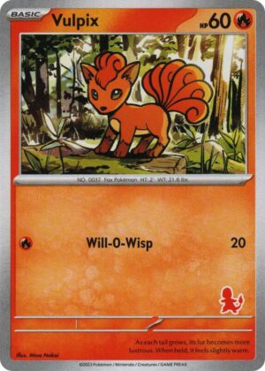 Karta Pokemon Vulpix - My First Battle
