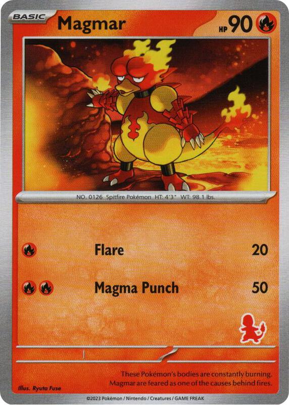 Karta Pokemon Magmar - My First Battle
