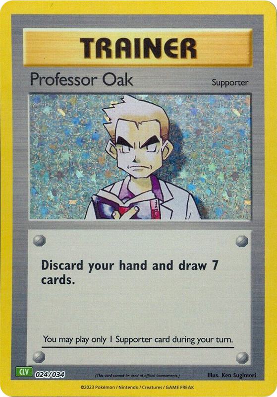 Professor's Research (Professor Oak) 024/034 - Celebrations