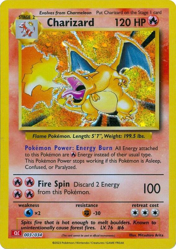Charizard 003/034 - Secret Wonders