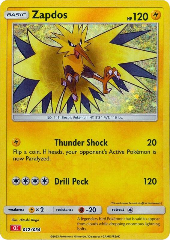 Zapdos G 012/034 - Arceus