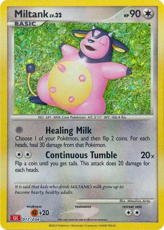Karta Pokemon Miltank 17/034 - Trading Card Game Classic