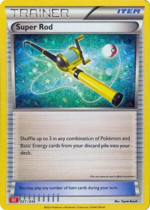 Karta Pokemon Super Rod (CLC) 27/034 - Trading Card Game Classic