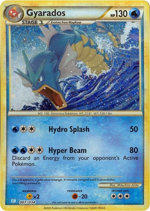 Gyarados 007/034 - Base Set 2