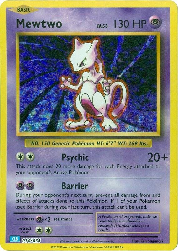 Rocket's Mewtwo 014/034 - Gym Challenge