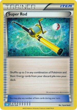 Karta Pokemon Super Rod (CLB) 28/034 - Trading Card Game Classic