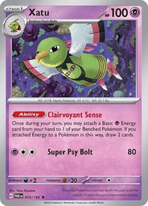 Karta Pokemon Xatu 72/182 (Non-Holo) - Deck Exclusives