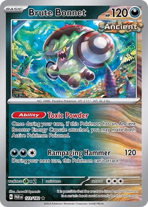 Karta Pokemon Brute Bonnet 123/182 (Cosmos Holo) - Miscellaneous Cards & Products