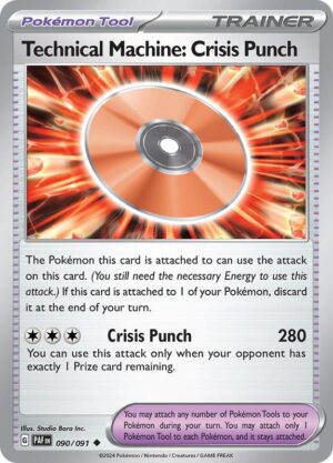 Technical Machine: Crisis Punch 090/091 - Paldean Fates