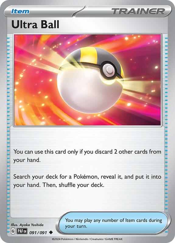 Ultra Ball 091/091 - Paldean Fates