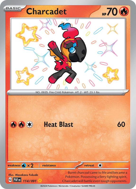 Charcadet 114/091 - Paldean Fates