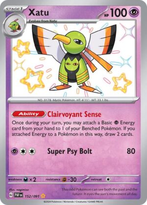 Xatu 152/091 - Paldean Fates