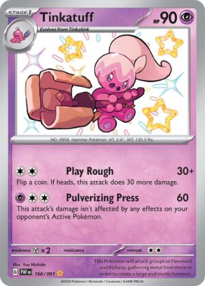 Tinkatuff 166/091 - Paldean Fates
