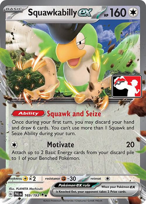 Squawkabilly ex 169/193 - Paldea Evolved