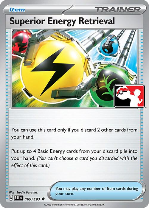 Superior Energy Retrieval 189/193 - Paldea Evolved